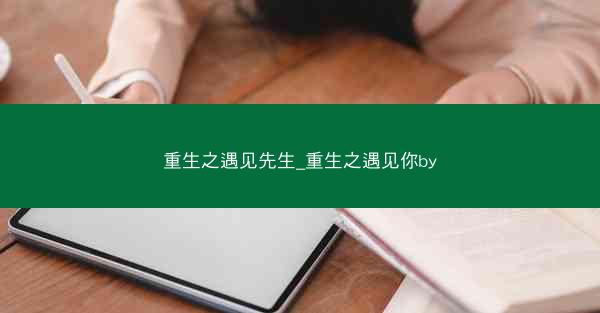 重生之遇见先生_重生之遇见你by