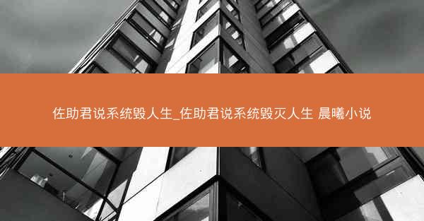 佐助君说系统毁人生_佐助君说系统毁灭人生 晨曦小说
