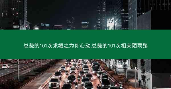 总裁的101次求婚之为你心动,总裁的101次相亲陌雨殇